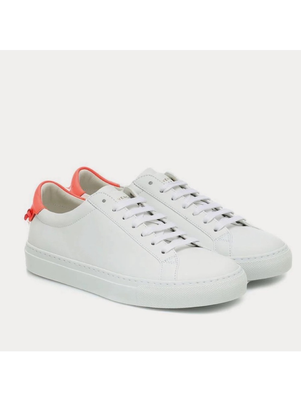 Givenchy Urban Knots White Leather Low Top Leather Sneakers